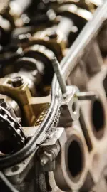 4x4 engine bay during a mechanical repair and upgrade