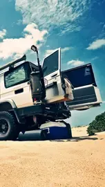 4x4 storage solution with a roof rack and drawer system